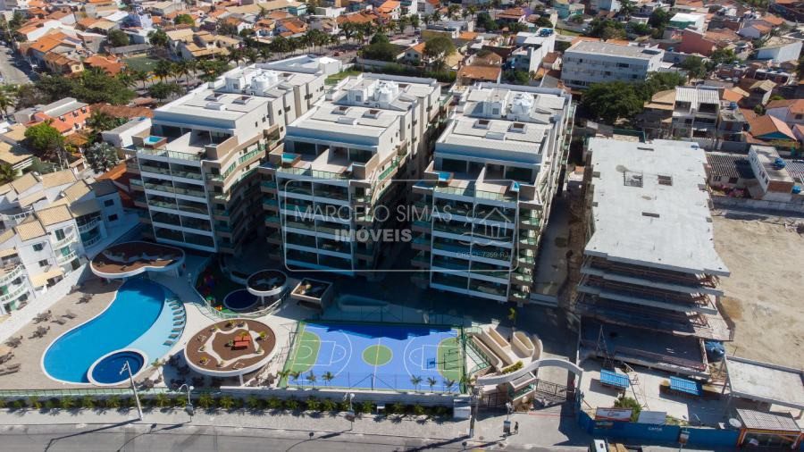 Lançamento Praia dos Anjos Residence frente para o mar apartamentos com 02 e 03 quartos.